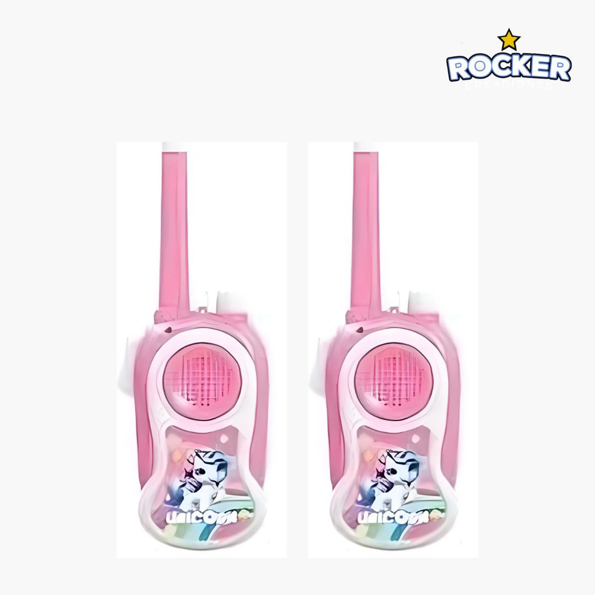 GENERICO - 2  WALKIE TALKIE RADIO INTERCOMUNICADOR PARA NIÑAS Y NIÑOS