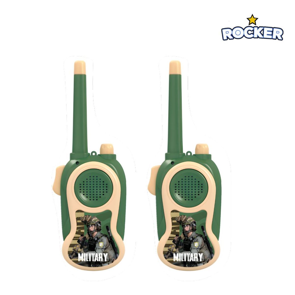 GENERICO - 2  WALKIE TALKIE RADIO INTERCOMUNICADOR PARA NIÑAS Y NIÑOS