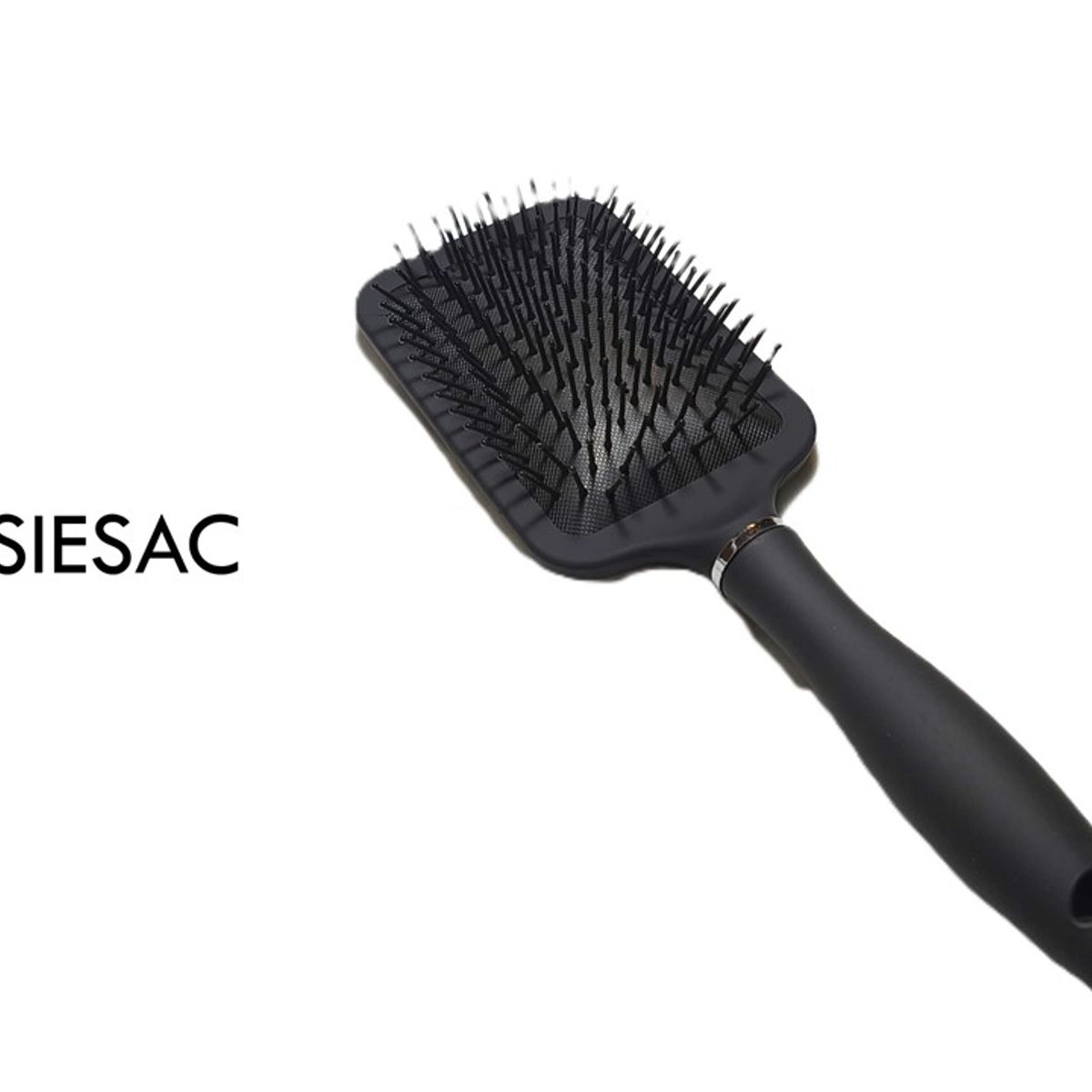 GENERICO - CEPILLO DE CABELLO DESENREDANTE RAQUETA NEGRO QAI