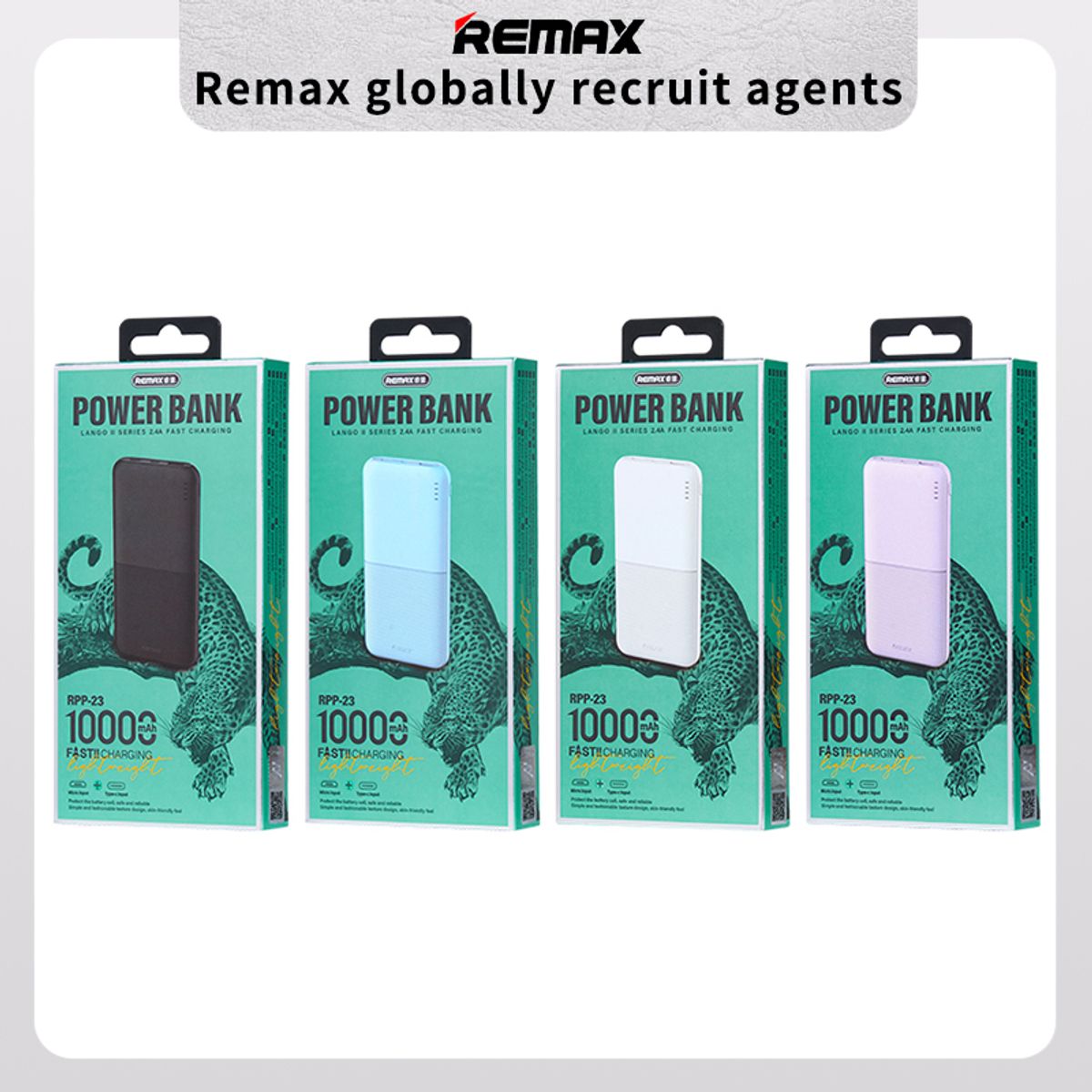 CARGADOR PORTÁTIL ultra Slim 10000mAh 2.4A MODELO RPP-23 NEGRO + CABLE ...