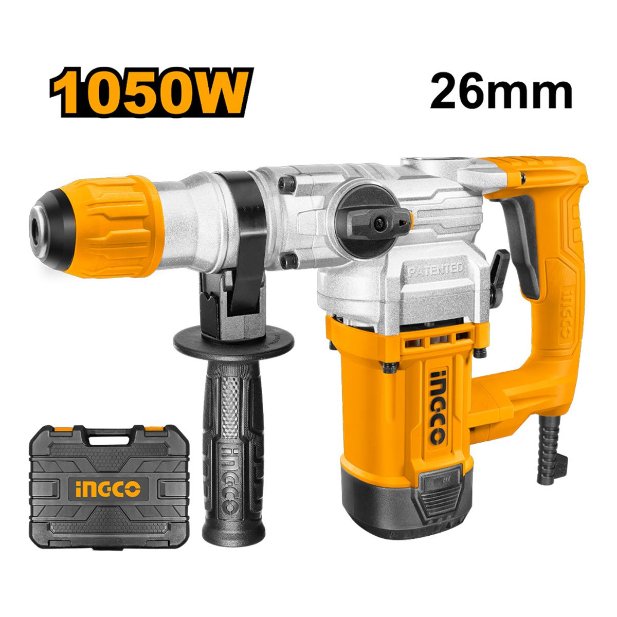 INGCO TOOLS - ROTOMARTILLO INGCO 1050W 45J SDS PLUS RH10506
