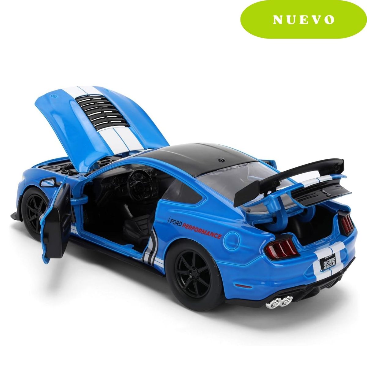 GENERICO - Auto De Colección FORD MUSTANG SHELBY GT500 COBRA AZUL