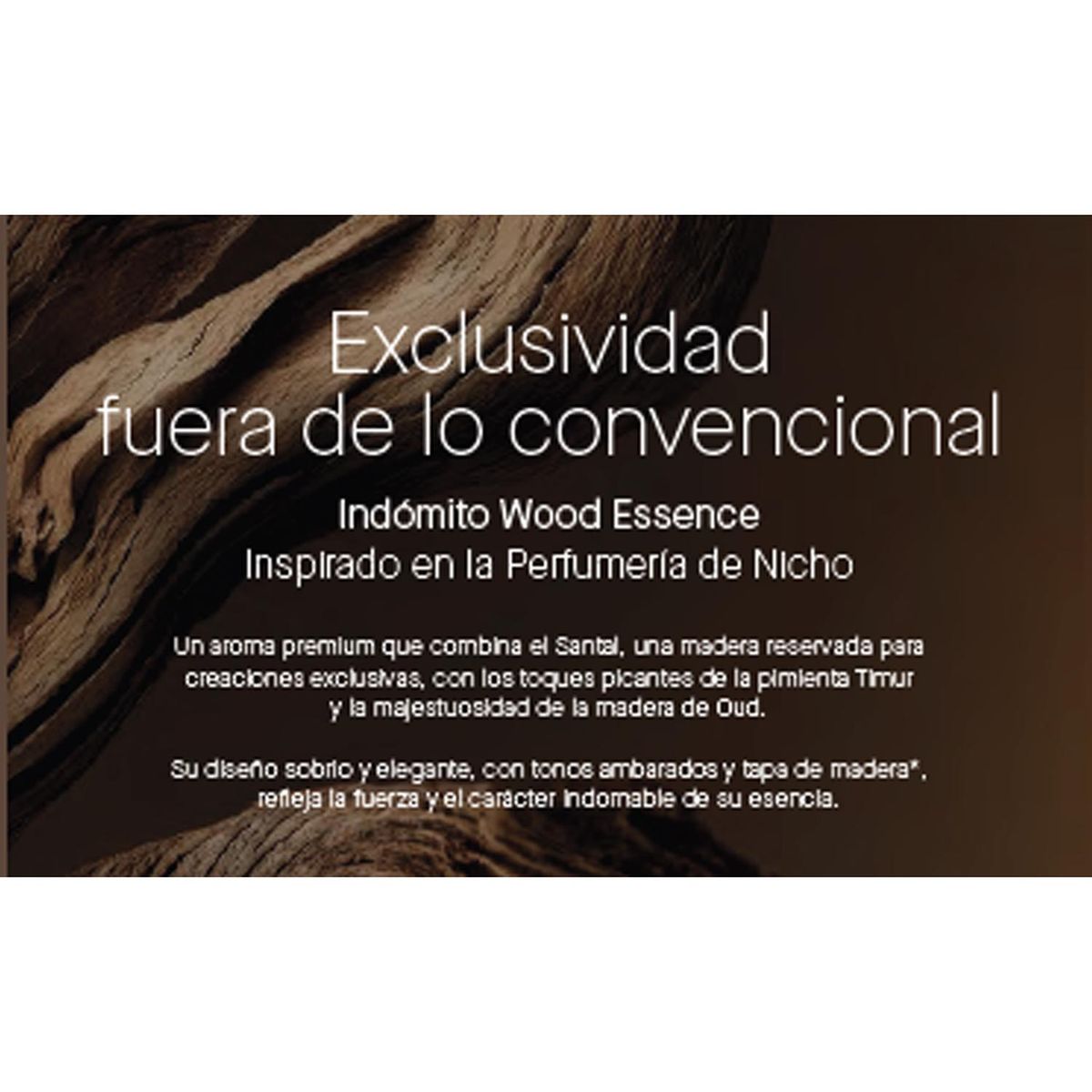 YANBAL - Indómito Wood Essence Perfume de Hombre