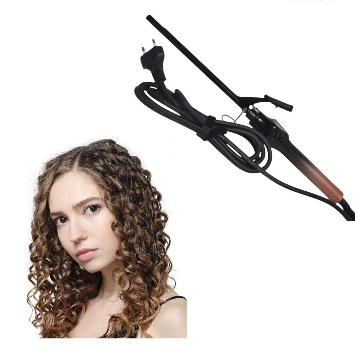 GENERICO - Plancha Ondulador De Cabello VGR 573