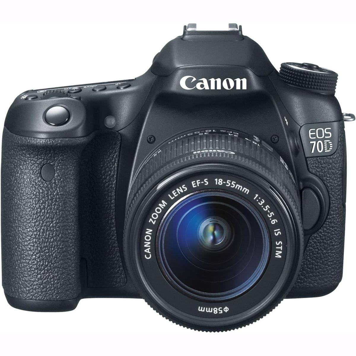 Canon EOS 70D DSLR Cámara con 18-55mm IS STM lente - Reacondicionado, marca CANON - Foto Principal