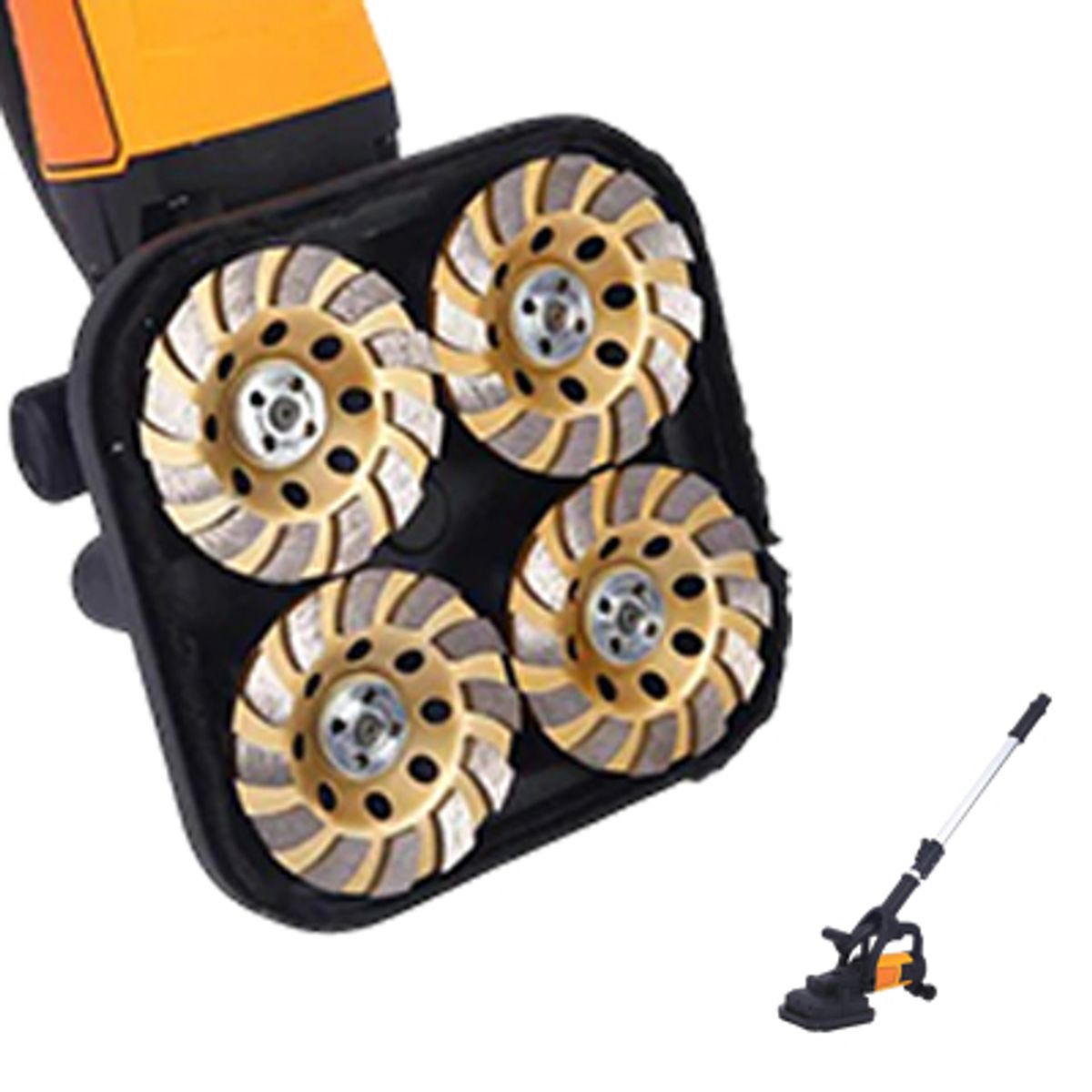 REPUESTO DE 4 DISCOS DE DESBASTADOR 100MM, marca GN - Foto 2