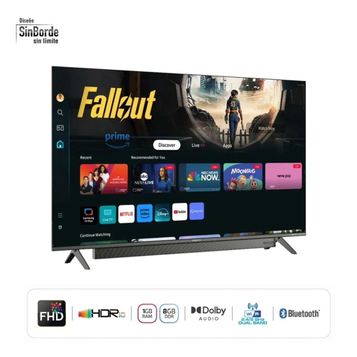 HYUNDAI - TELEVISOR HYUNDAI 43 SMART TV TIZEN OS FHD - HYLED4329T