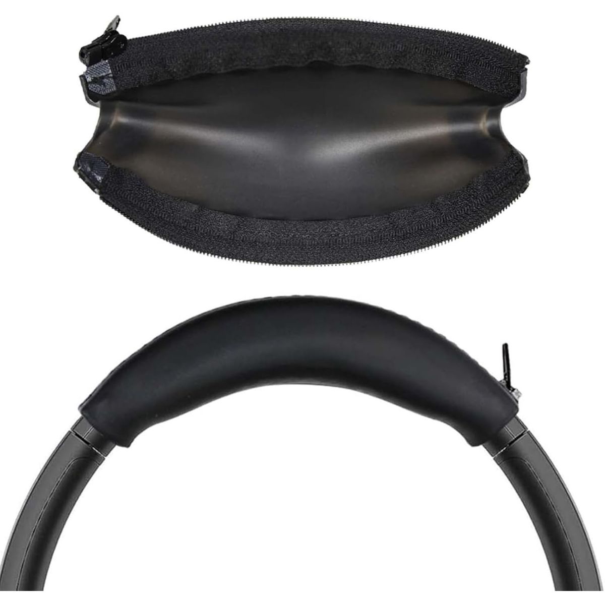 GENERICO - Funda Silicona de Diadema Para Audífonos Sony WH-1000XM4 WH-1000XM3 Negro