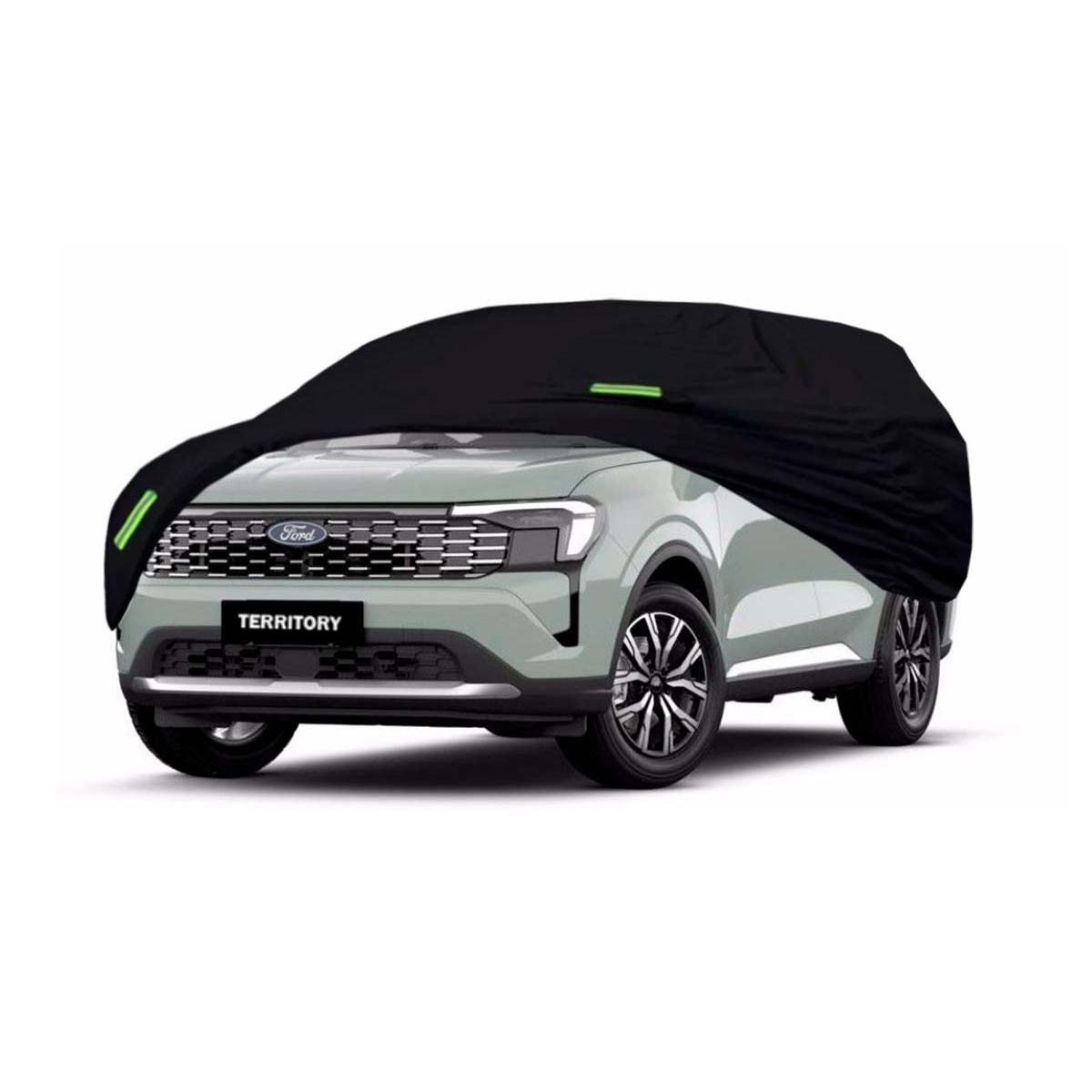 FUNCOVER - Cobertor Camioneta Ford Territory Impermeable Funda Premium Negro