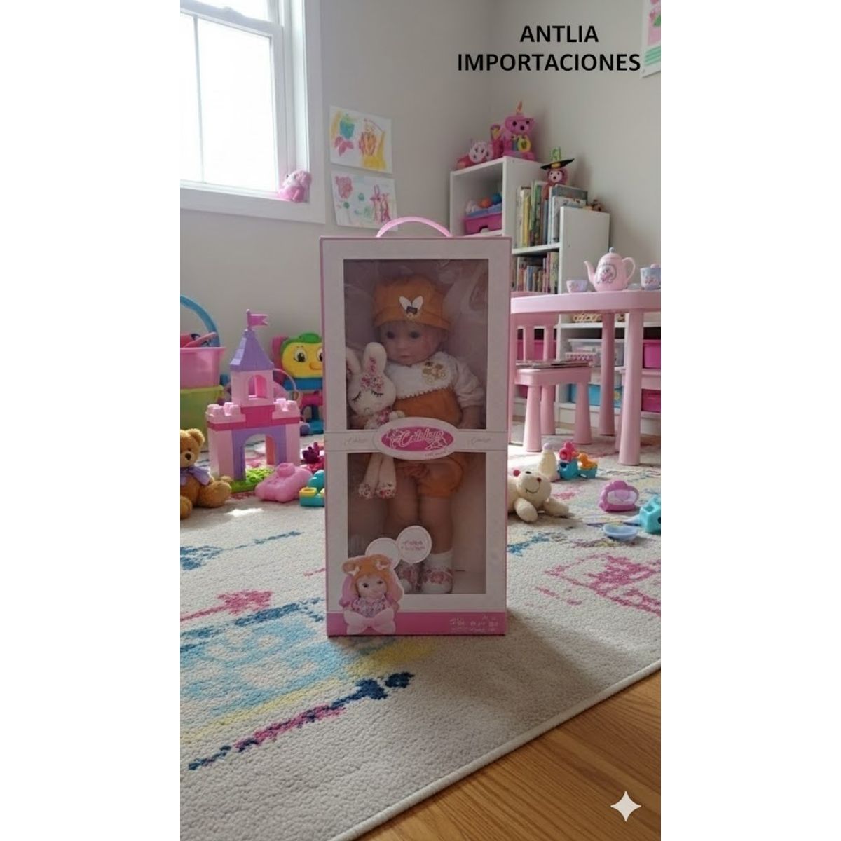 GENERICO - MUÑECA INTERACTIVA CATALEYA  LLORA Y TOCE