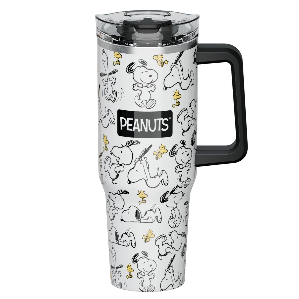 SNOOPY - Mug termo Snoopy con asa Chibi 1200 ml blanco