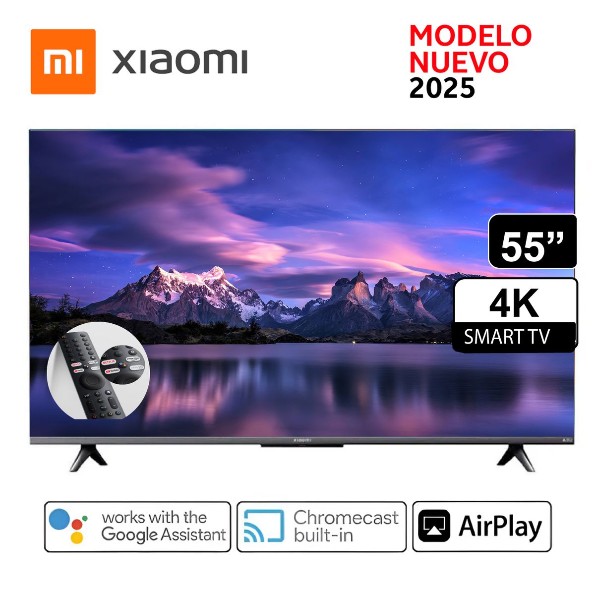 XIAOMI - Televisor L75MA-SPH 4K Android Xiaomi