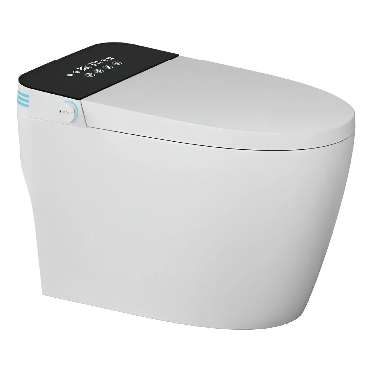 FRATELLI - Inodoro inteligente Premium Blanco + Tapa Asiento y Accs 680X400X450 - Fratelli Premium