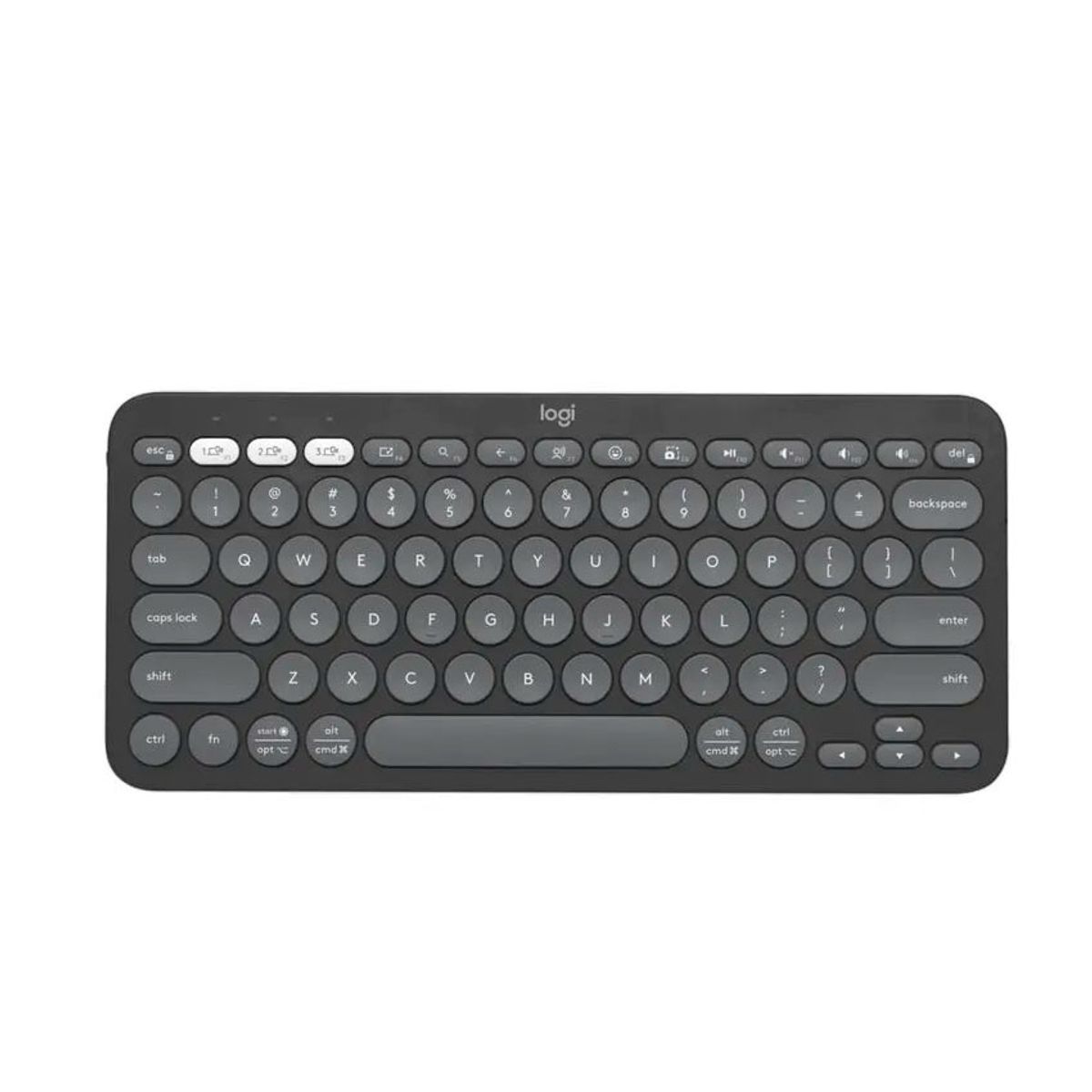 LOGITECH - Teclado Logitech Pebble 2 K380s Bluetooth/wireless Negro Español