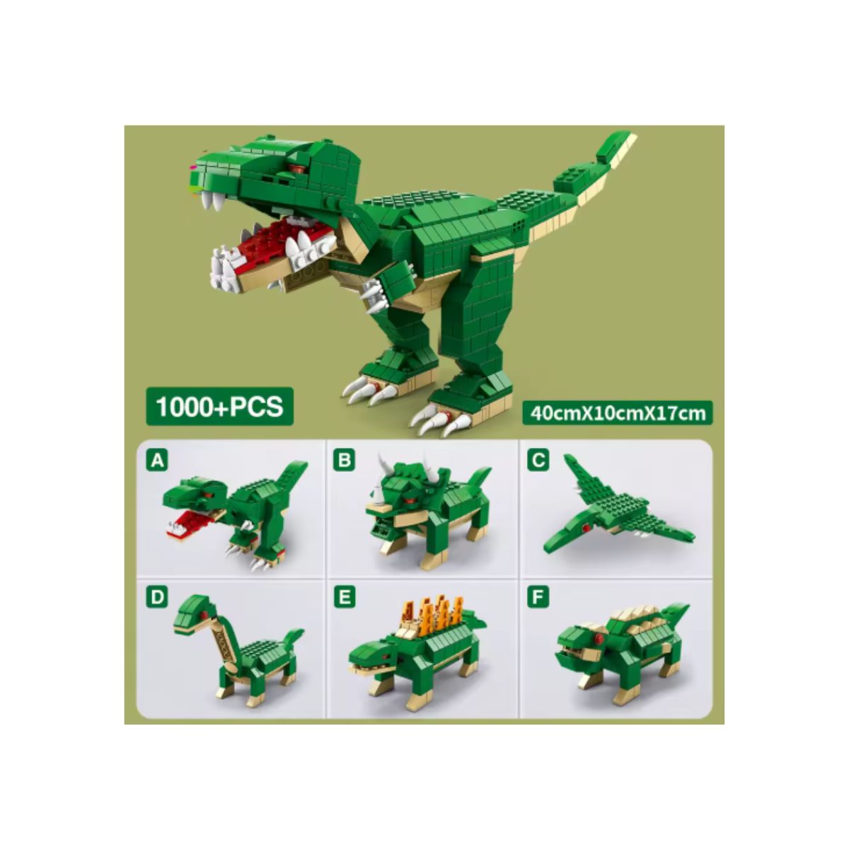 GENERICO - LEGOS ARMABLES DE 1000 PC