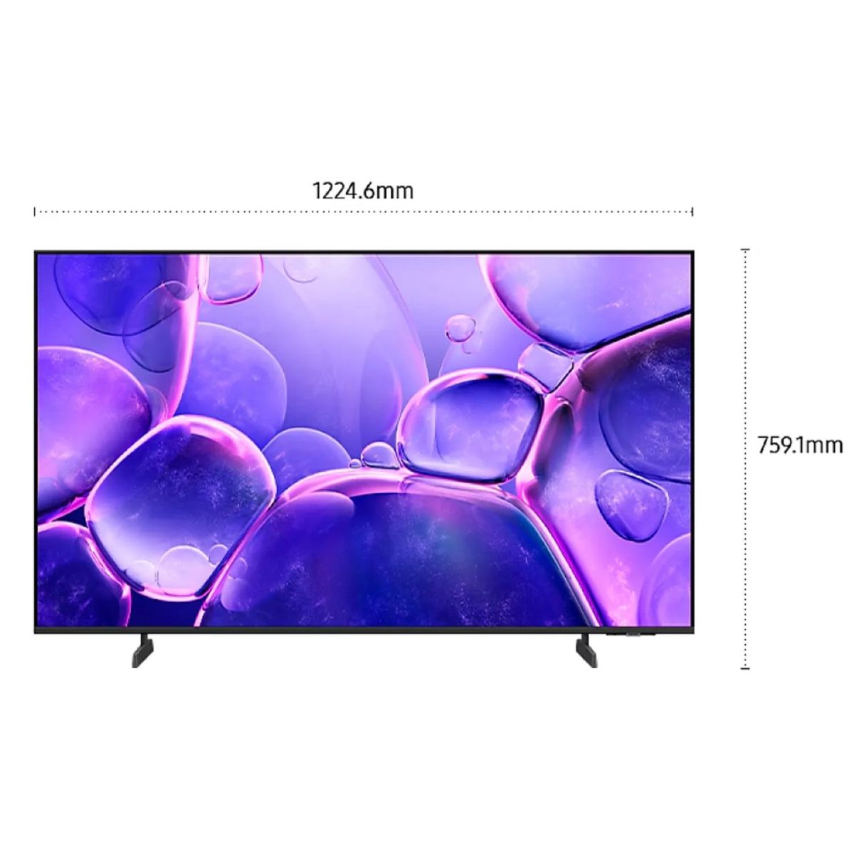 Televisor Samsung 55" Crystal UHD 55U8000F Smart TV Crystal Procesor 4K Modelo 2025 UN55U8000FGXPE, marca SAMSUNG - Foto 2