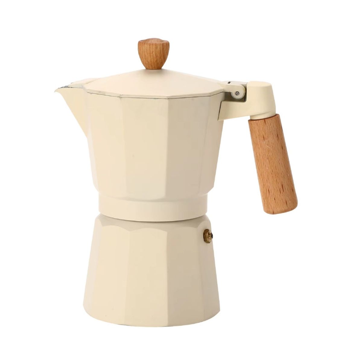 PENTHA - Cafetera Moka Italiana 9 Tazas - 450ml Crema Elegante