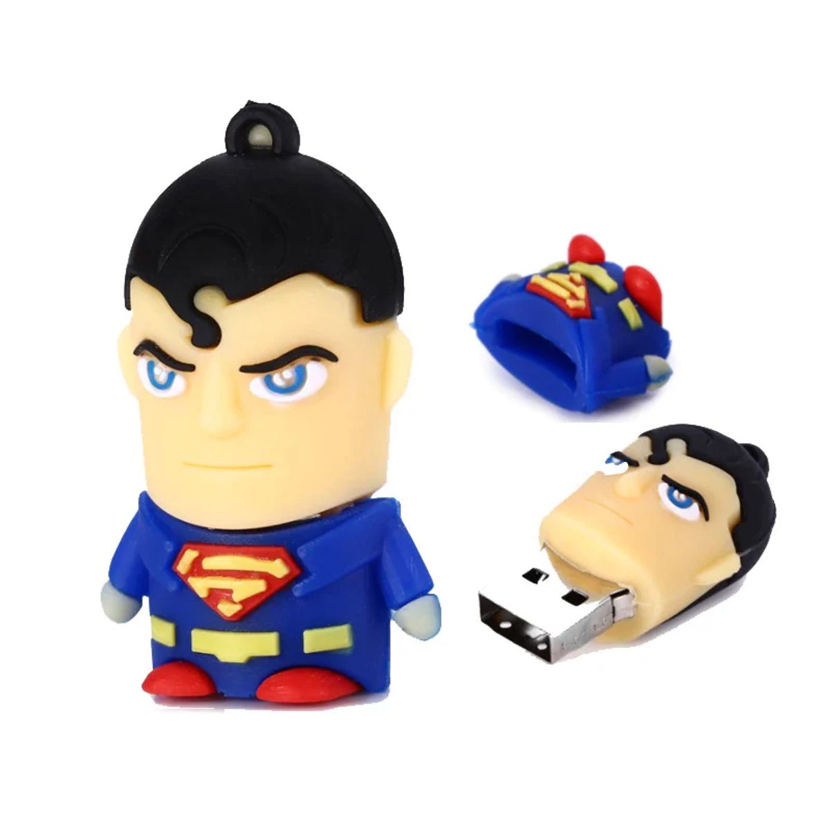 GENERICO - USB PENDRIVE DE SUPER HOMBRE DE 128 GB