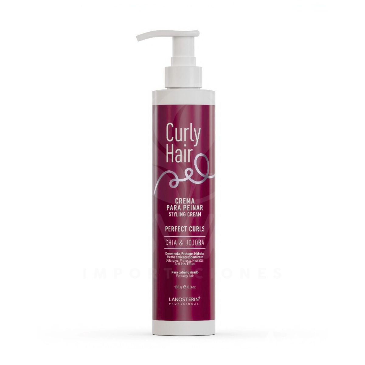 GENERICO - Curly Hair Crema para Peinar 180 gr