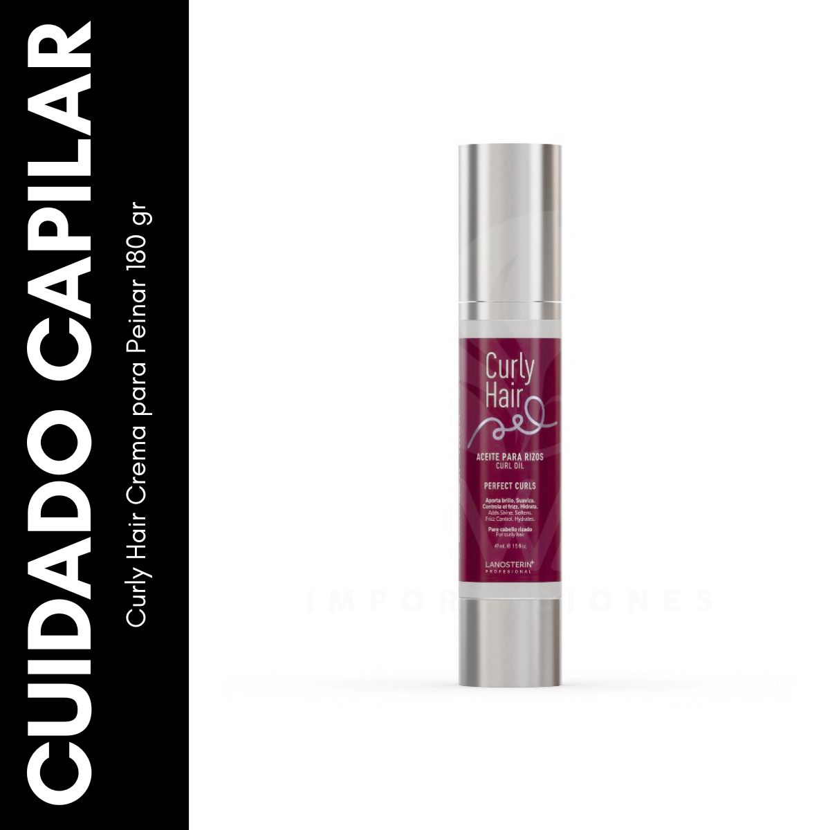 GENERICO - Curly Hair Aceite para Rizos 47 ml