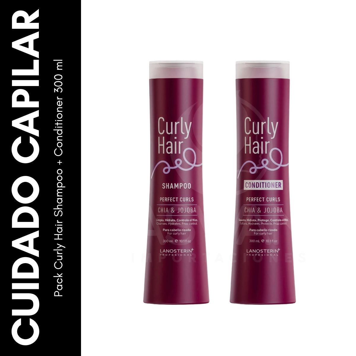 GENERICO - Pack Curly Hair Shampoo + Conditioner 300 ml