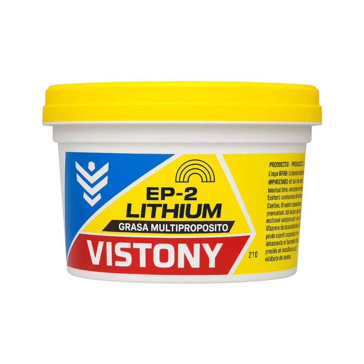 VISTONY - Vistony grasa de litio multi usos ep-2 de 210g