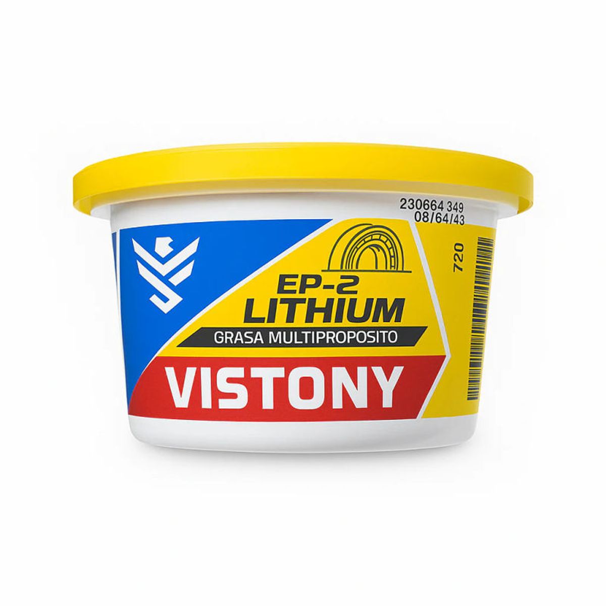 VISTONY - Vistony grasa de litio multi usos ep-2 de 120g