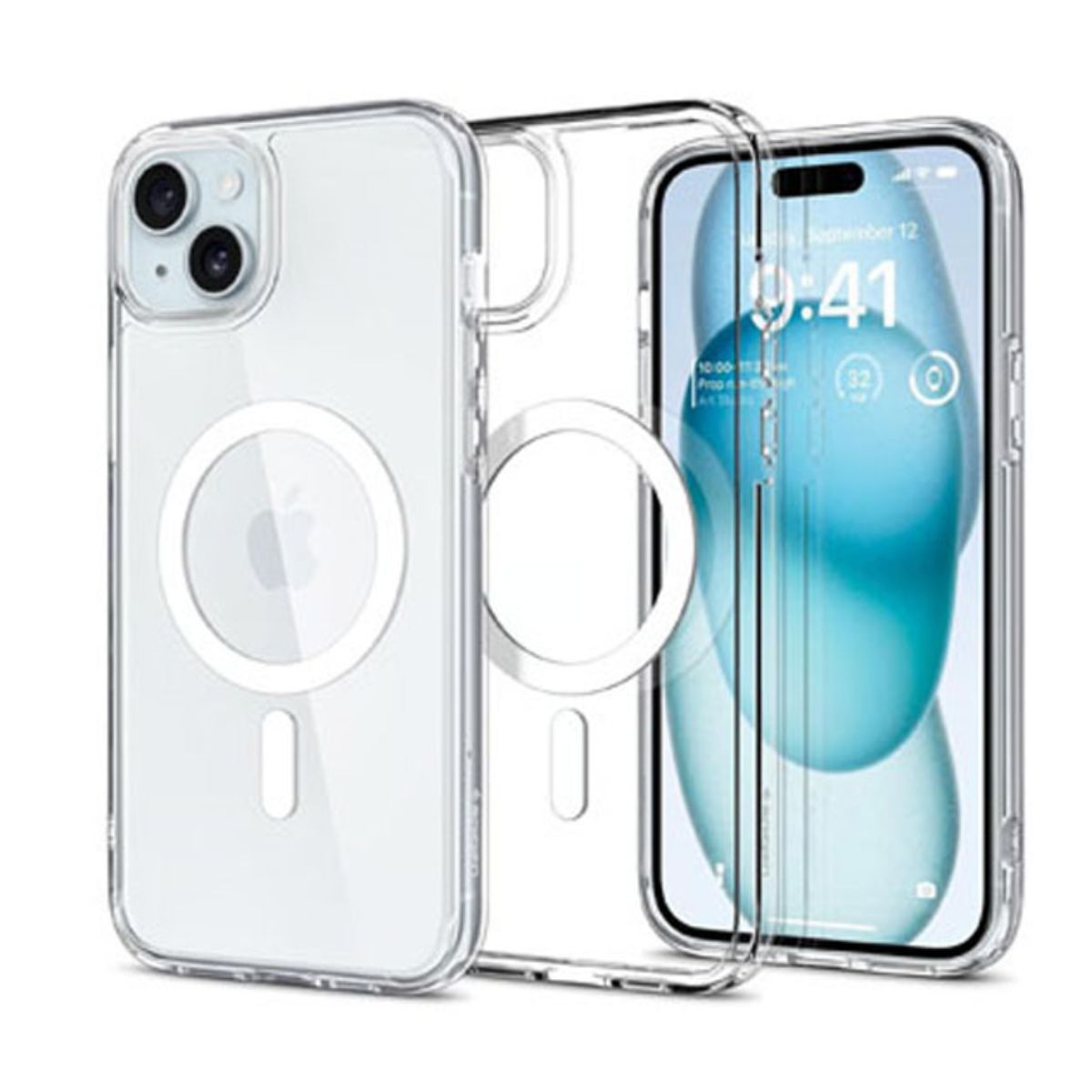 GENERICO - CASE TRANSPARENTE CON MAGSAFE PARA IPHONE 14