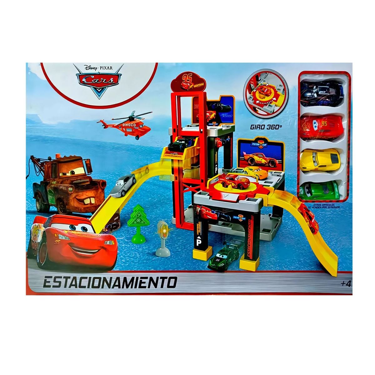 PIXAR - Juguete Pista de Estacionamiento CARS Alternativo A1 6345