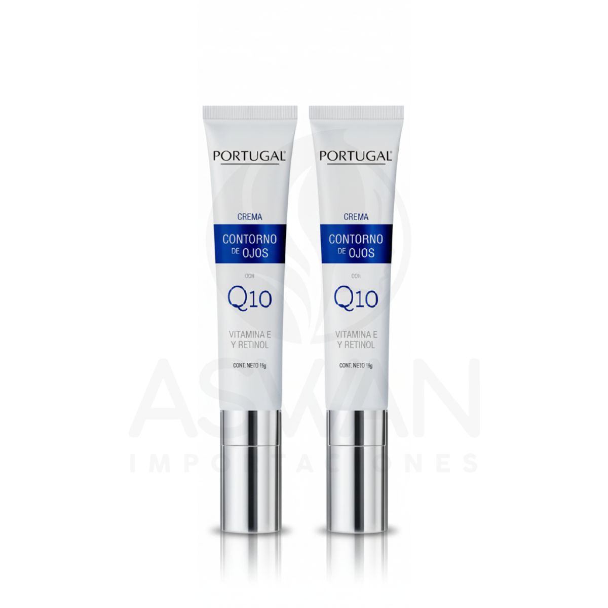 GENERICO - Pack x2 Crema Contorno de Ojos Q10 15 gr  PORTUGAL