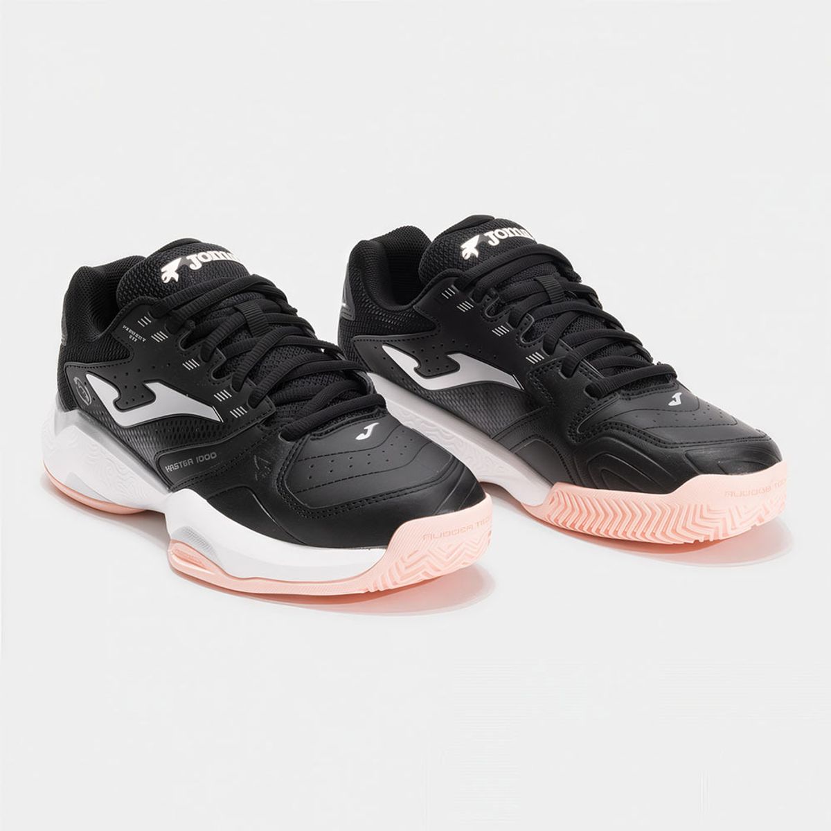 JOMA - Zapatillas Tenis Master 1000 Lady 2501 C Negro Blanco Rosa