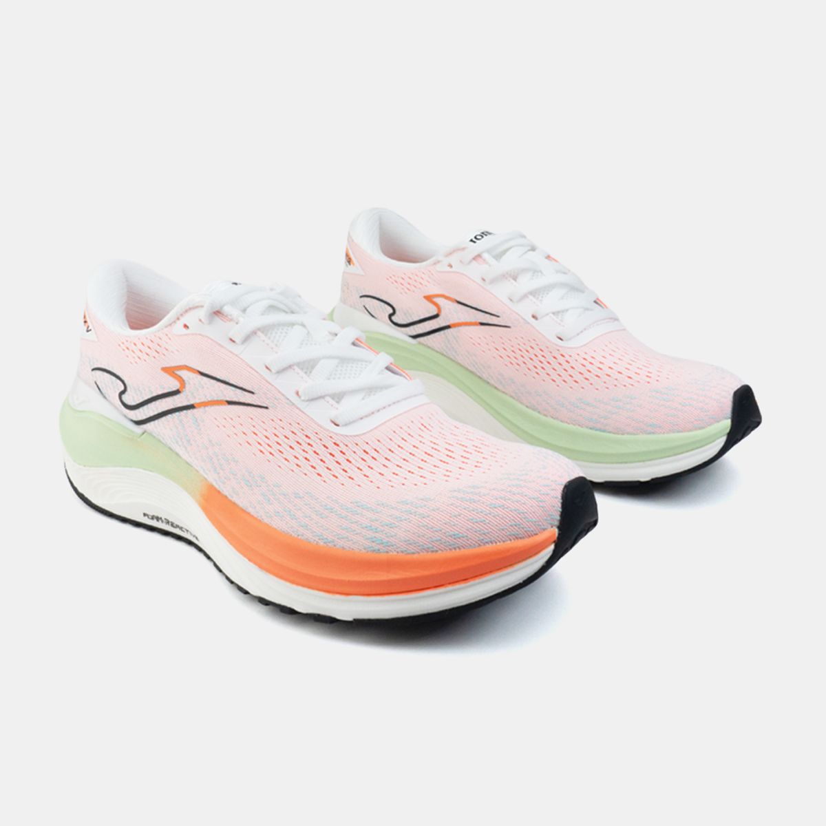 JOMA - Zapatillas Running Fenix Men 2502 Blanco Verde Naranja