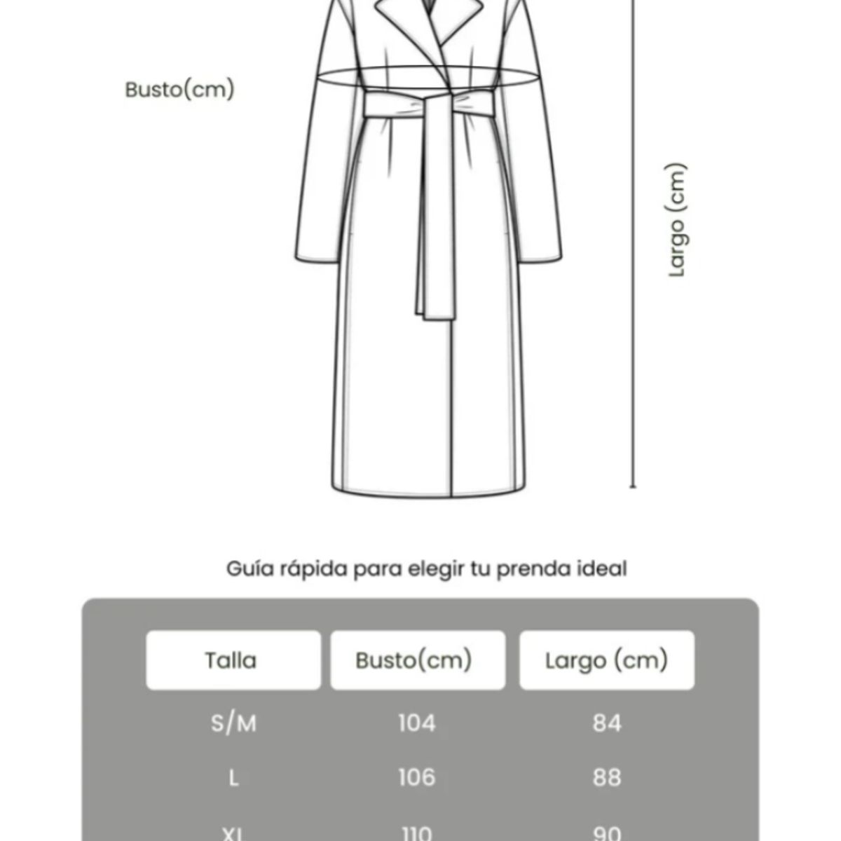 AMARELLY - TRENCH ESTILO GABARDINA PARA MUJER ZENIA