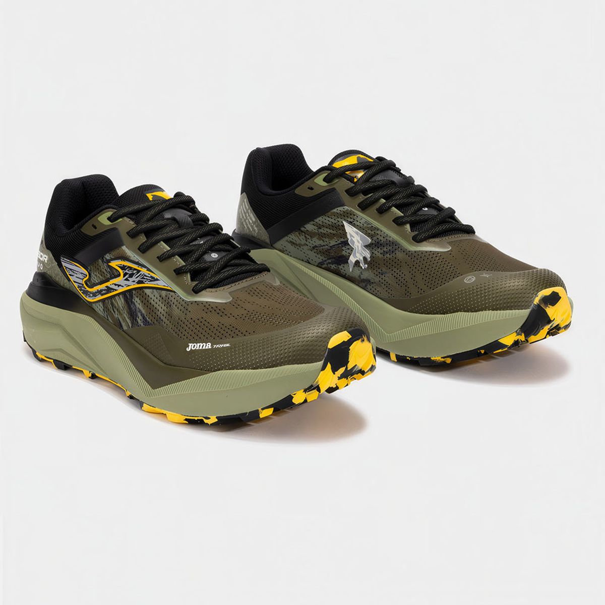 JOMA - Zapatillas Trail Running Kubor Men 2527 Verde Militar