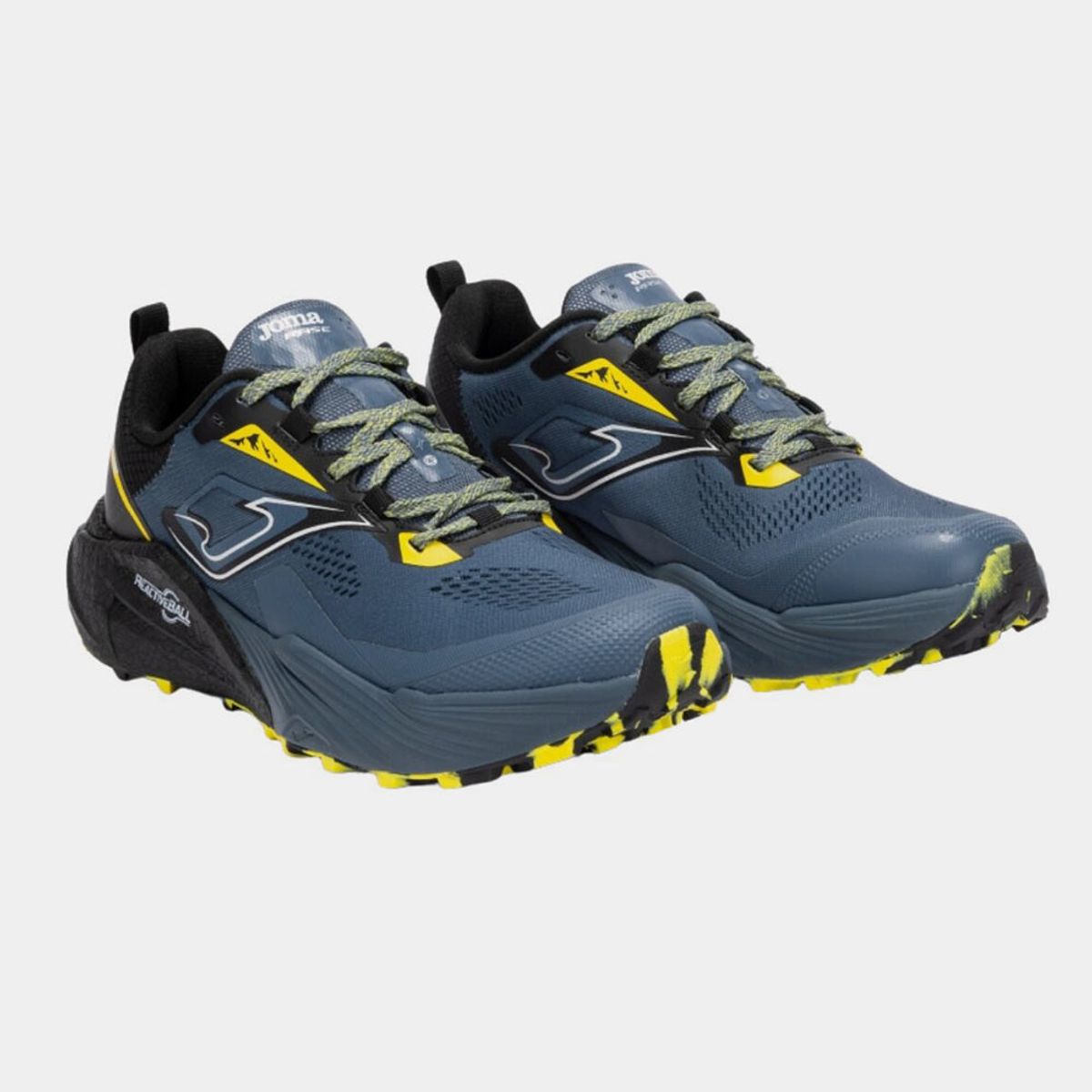 JOMA - Zapatillas Trail Running Rase Men 2522 Azul Amarillo