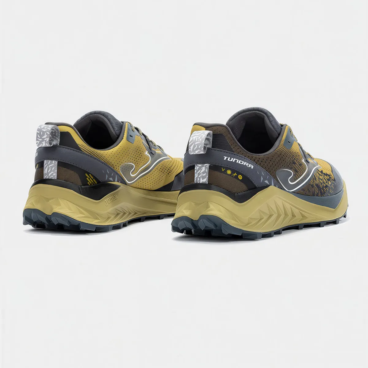 JOMA - Zapatillas Trail Running Tundra Men 2527 Caqui Gris Oscuro