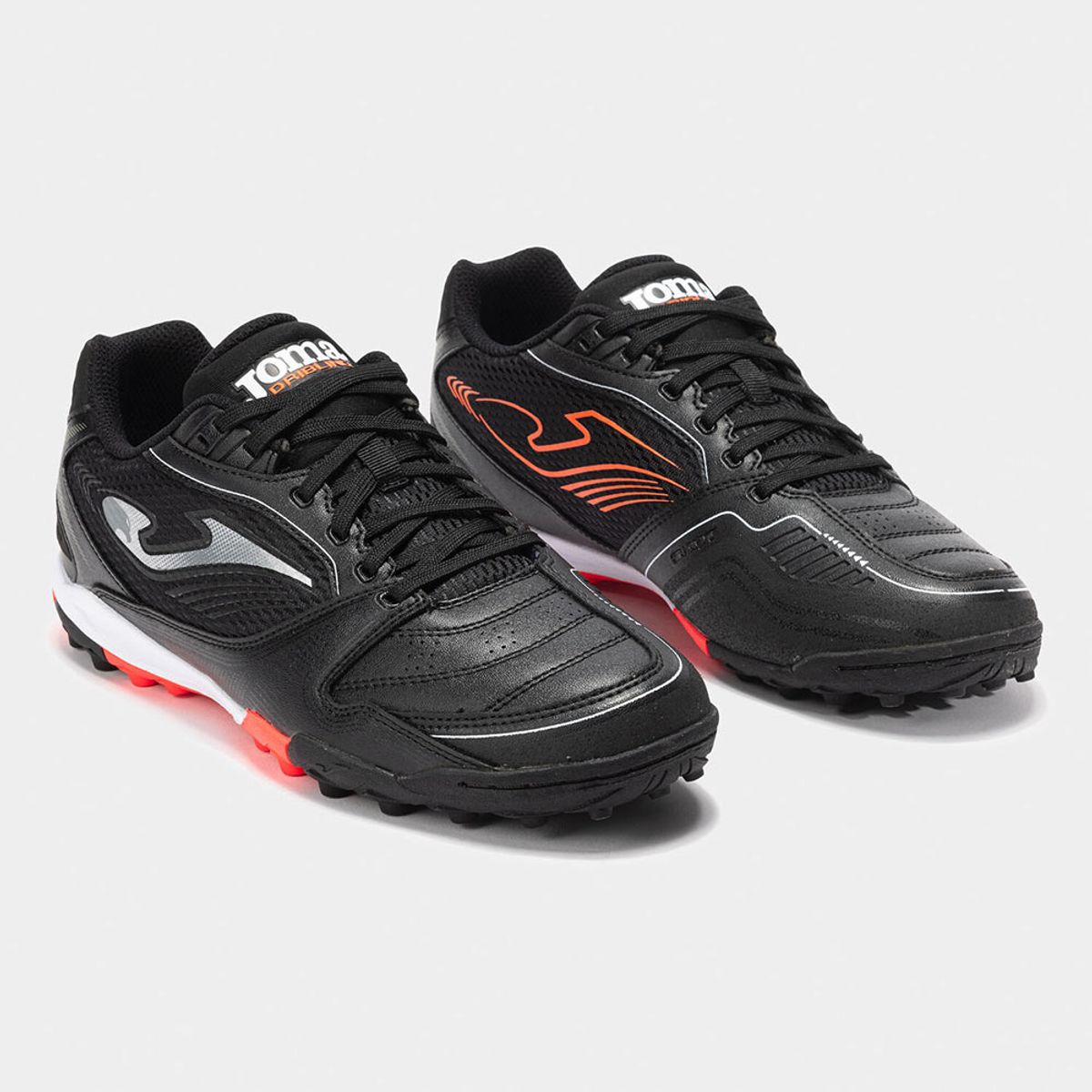 JOMA - Zapatillas Futbol Dribling 2501 TF  Negro Naranja