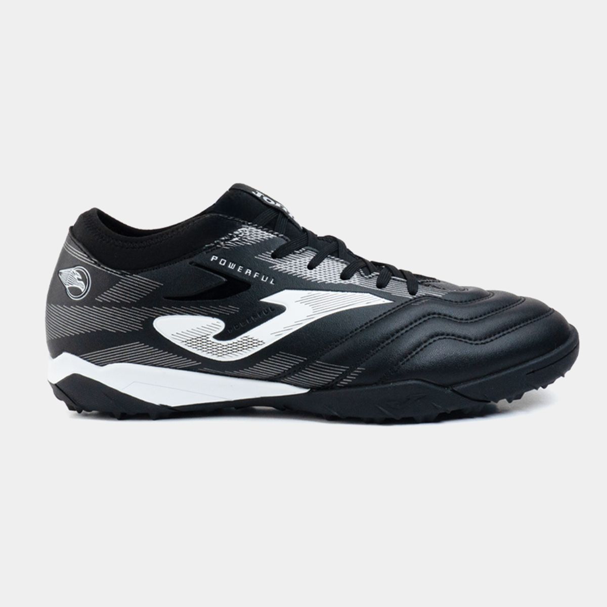 JOMA - Zapatillas Futbol Powerful 2501 TF Negro Blanco