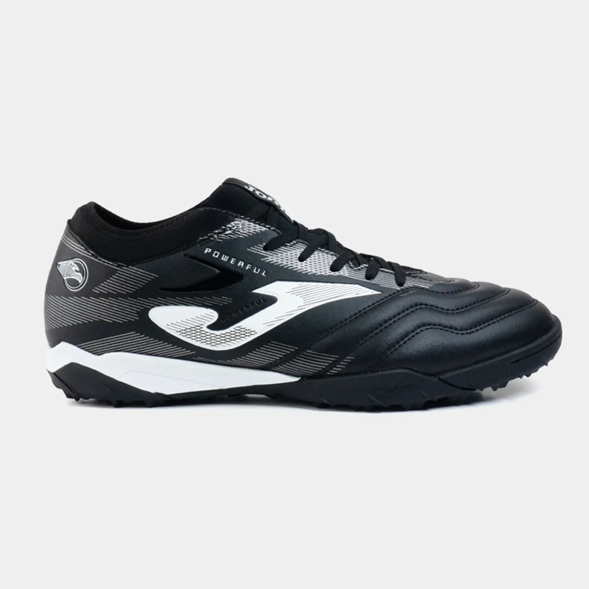 JOMA - Zapatillas Futbol Powerful 2501 TF Negro Blanco