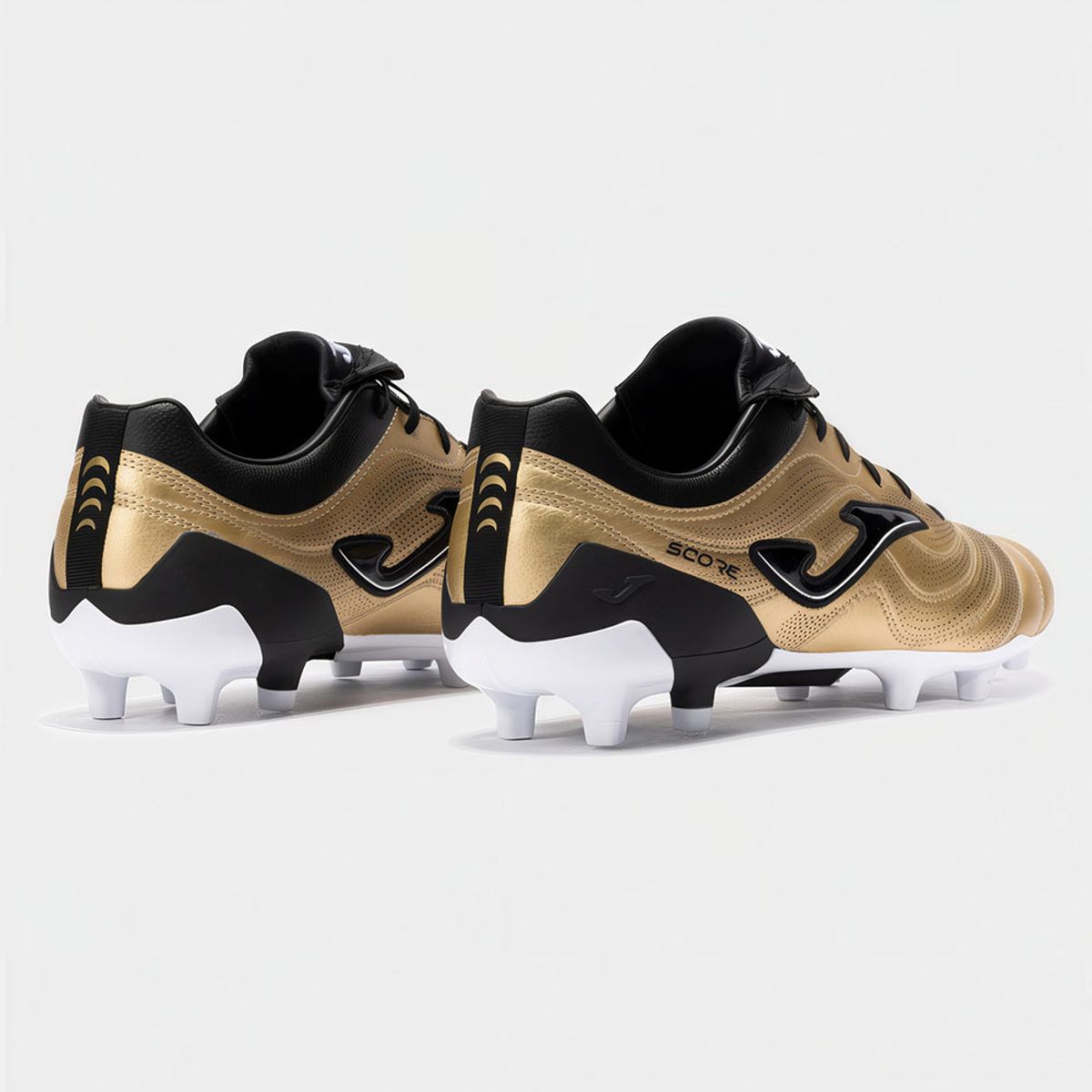 JOMA - Zapatillas Futbol Score 2518 FG Negro Dorado