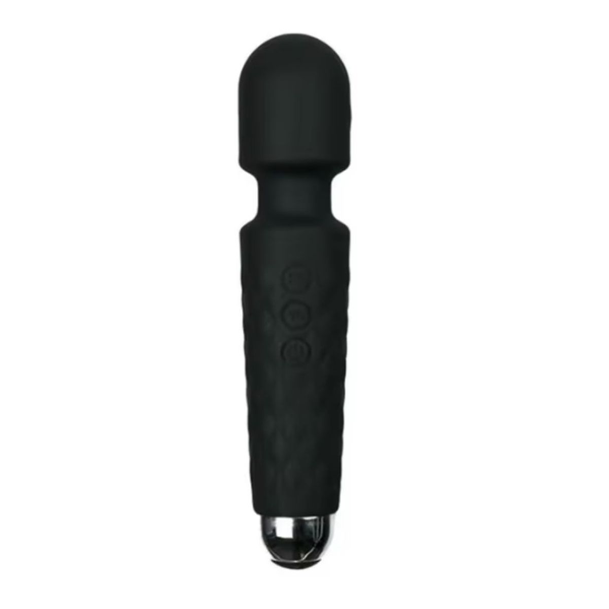 GENERICO - VIBRADOR CONSOLADOR 20 INTENSIDADES MASAJEADOR DILDO NEGRO