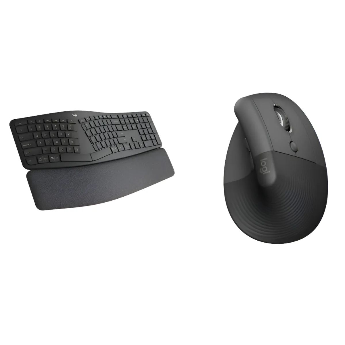 LOGITECH - Kit Logitech Teclado Y Mouse Ergo K860 + Mouse Lift Negro