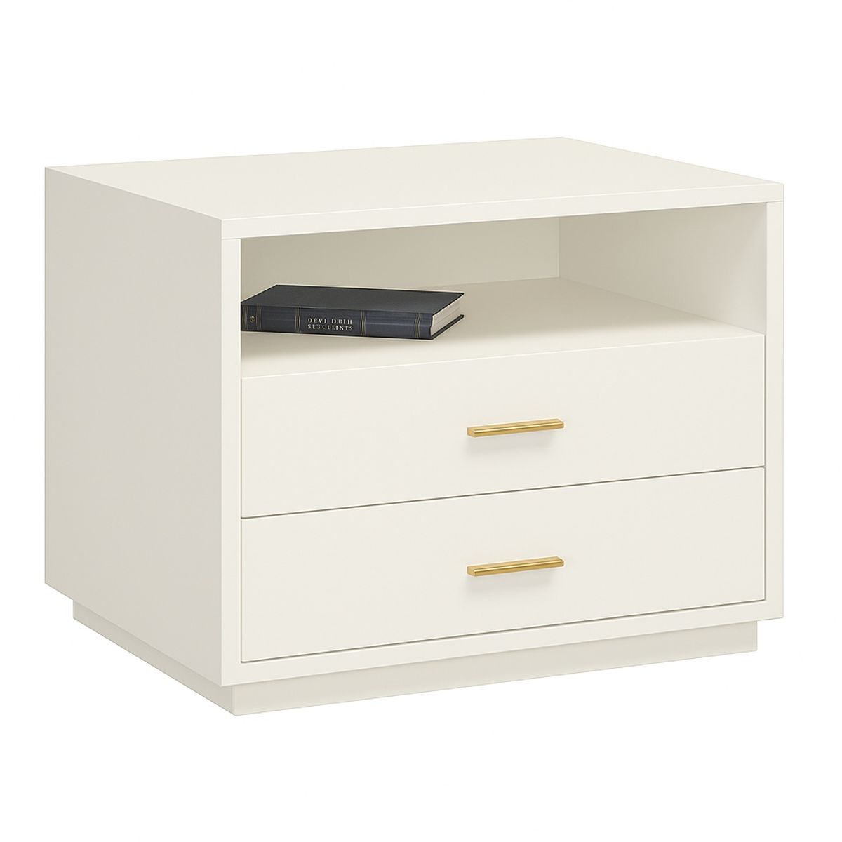 TU MESITA - Velador Mesa de Noche Singer Color Blanco TU MESITA