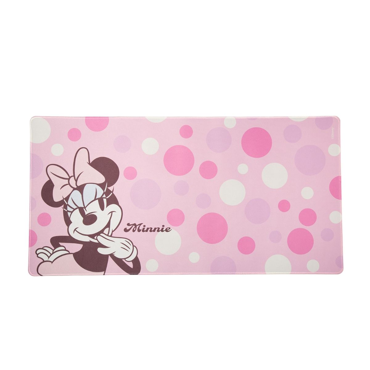 MINNIE - Mouse Pad Desk Minnie Mouse Disney Neopreno Antideslizante 80x40 CM Rosado