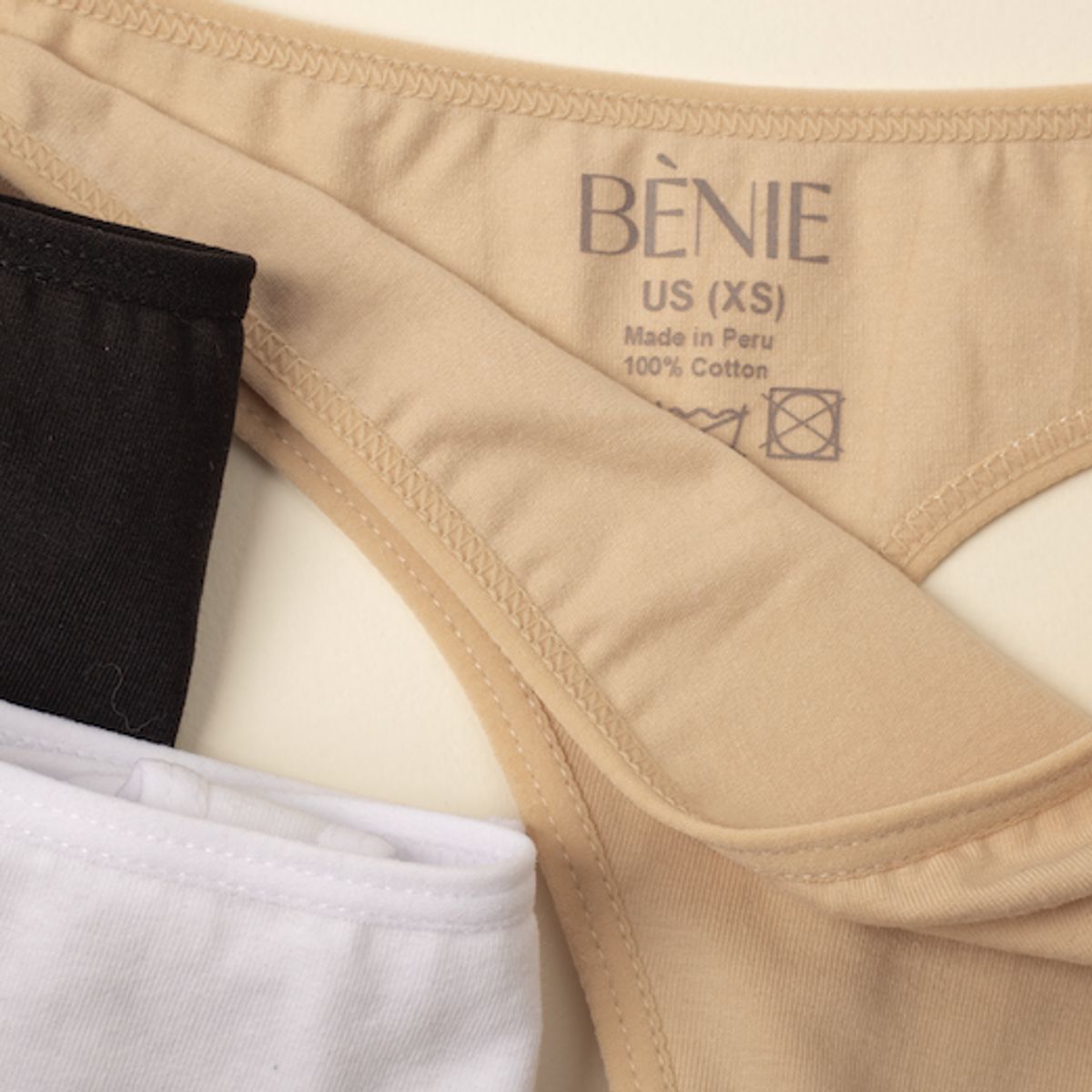 BENIE - Pack de 2 Tangas algodón