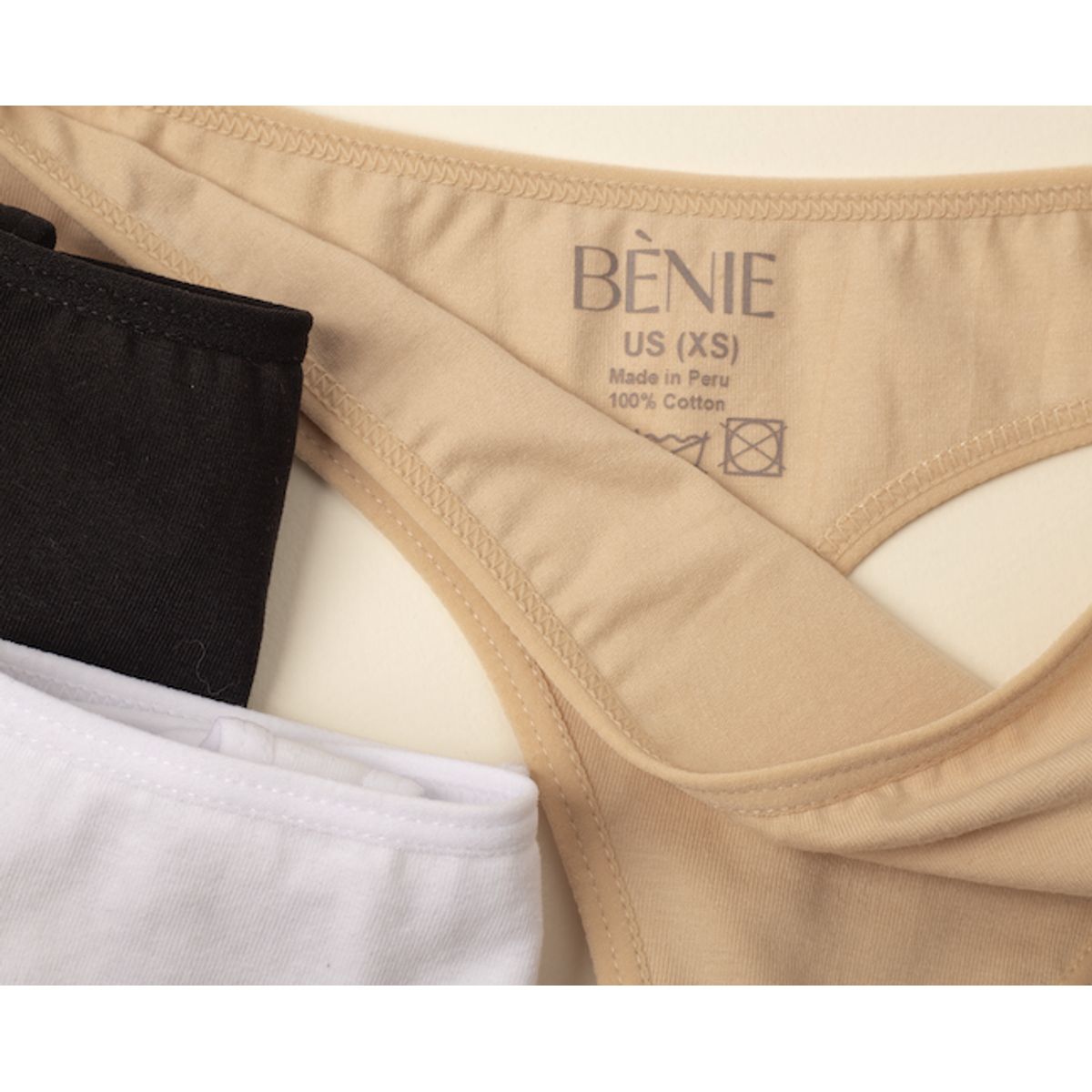 BENIE - Pack de 2 Tangas algodón