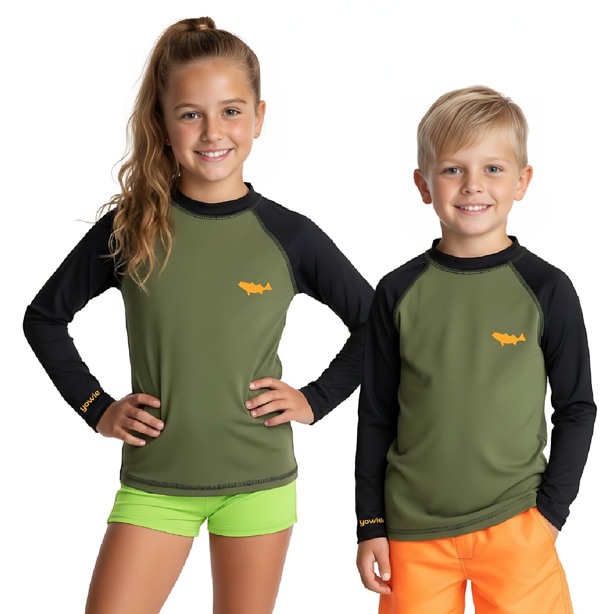 M YOWIE - Camiseta de Licra UV Jungle Commando Kids