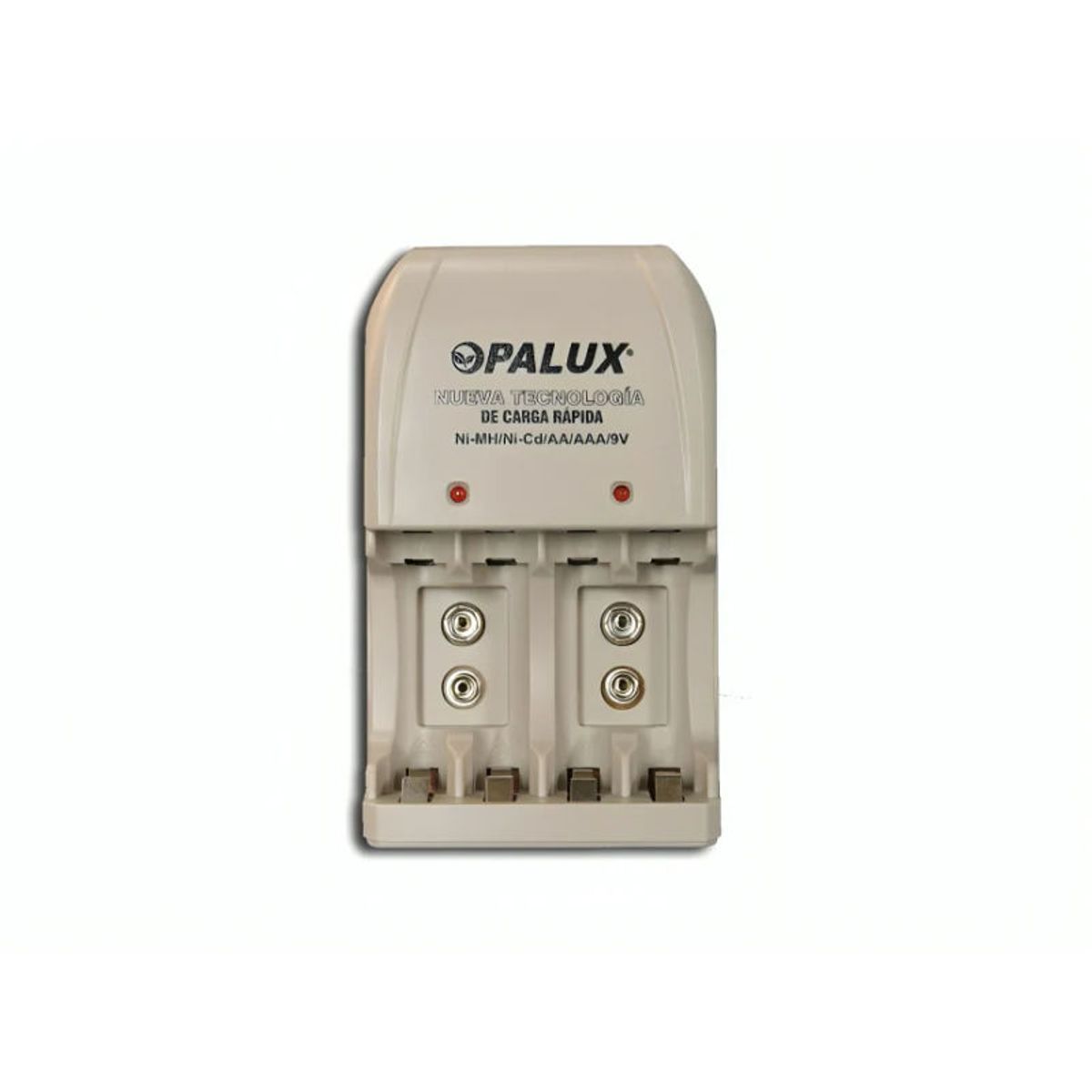 OPALUX - Cargador De Baterías Recargables 9vAaAaa Bpi-0604 Opalux
