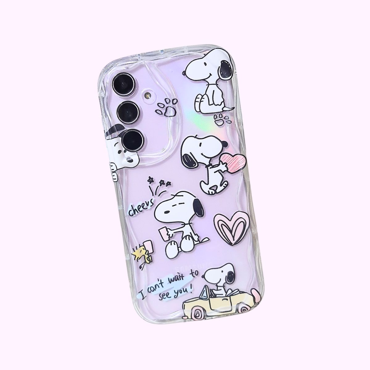 SNOOPY - SNOOPY CASE IPHONE 15 PRO - DISEÑO 3D WAVE