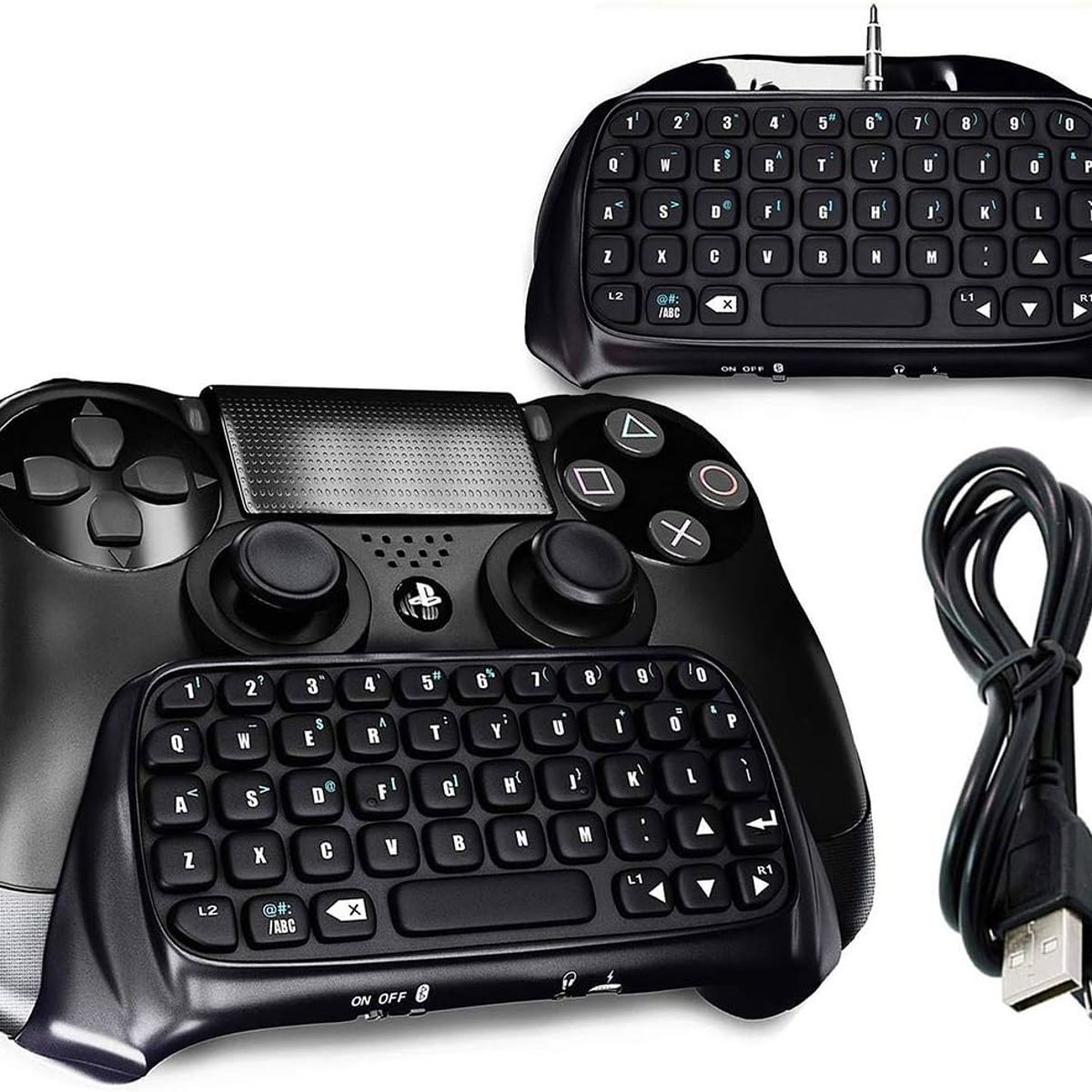 DOBE - Teclado Para Mando PS4 Inalambrico Bluetooth Sony Playstation 4 dualshock